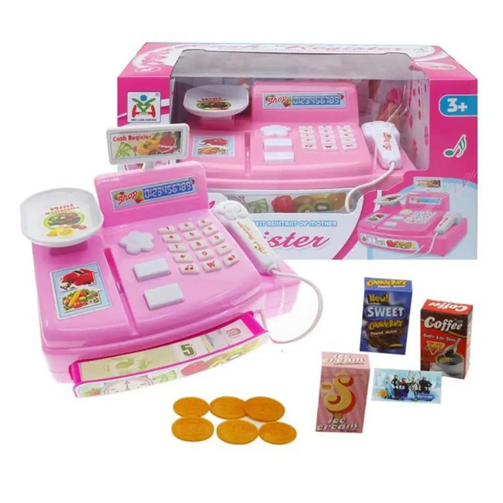 Electronic Counter Verification Role Play Cash Register Toy